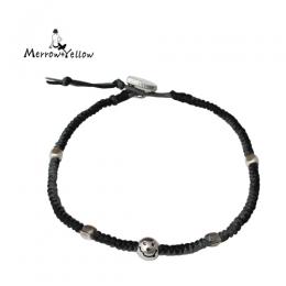 ブレスレット(ワックスコードブレスレット)MYB-11BK