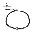 ブレスレット(ワックスコードブレスレット)MYB-11BK