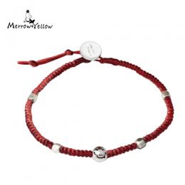 ブレスレット(ワックスコードブレスレット)MYB-11RD