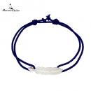 フェザーブレスレット(アジアンコードブレスレット)MYB-14BL