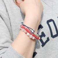 フェザーブレスレット(アジアンコードブレスレット)MYB-14BL