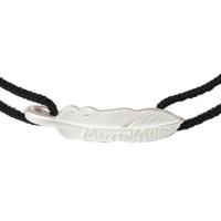 フェザーブレスレット(アジアンコードブレスレット)MYB-14BK