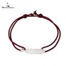 フェザーブレスレット(アジアンコードブレスレット)MYB-14RD