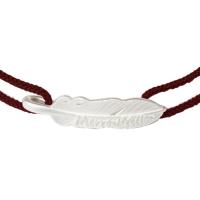 フェザーブレスレット(アジアンコードブレスレット)MYB-14RD