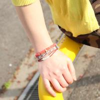 クリスタルブレスレットMYB-13RD