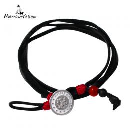 レザーブレスレット(レザー 2way ブレスレット)MYB-12RD