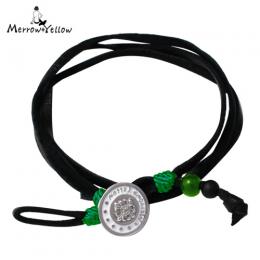 レザーブレスレット(レザー 2way ブレスレット)MYB-12GR