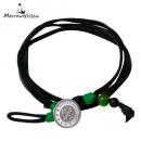 レザーブレスレット(レザー 2way ブレスレット)MYB-12GR