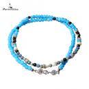 3WAYネックレス(ブレスレット&アンクレット)MYP-9BL