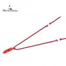 フェザーネックレス(シルクコードペンダント)