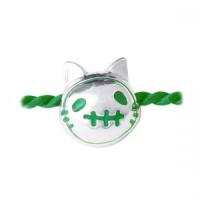 ネコスカルネックレス(シルクコードペンダント)