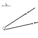 バツニコネックレス(シルクコードペンダント)MYP-8BK