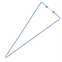 バツニコネックレス(シルクコードペンダント)MYP-8BL