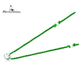 バツニコネックレス(シルクコードペンダント)