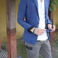 シルクコードブレスレット(アンクレット)　