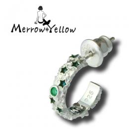 シルバーハーフピアス(天然石使用)(セール)