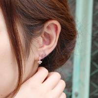 シルバーハーフピアス(天然石使用)(セール)