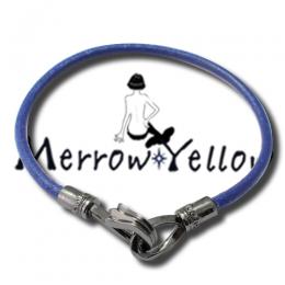 レザーフックブレスレット